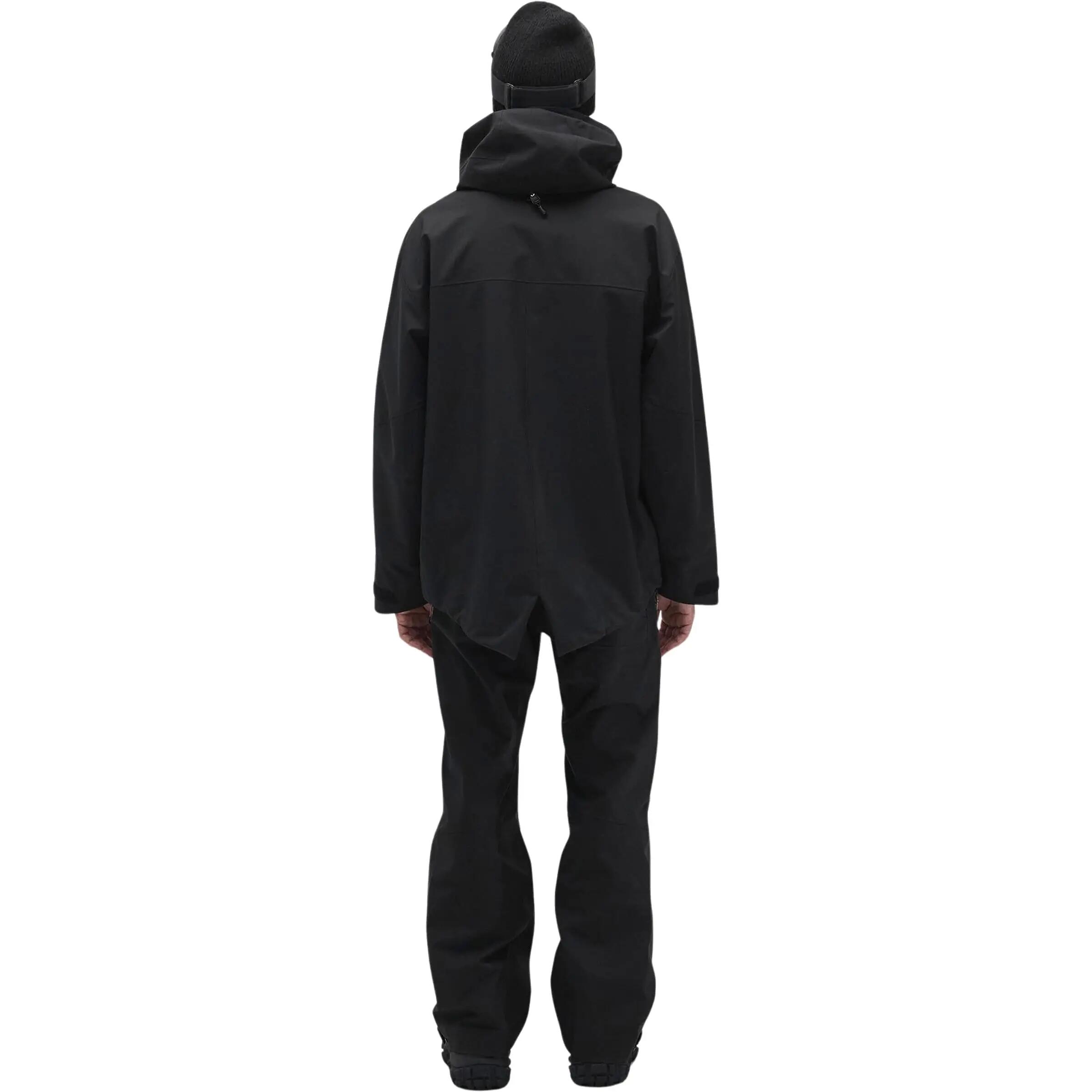 Chaqueta - Esquí freeride - Hombre - 3 capas - Stratus - Negro 3/4