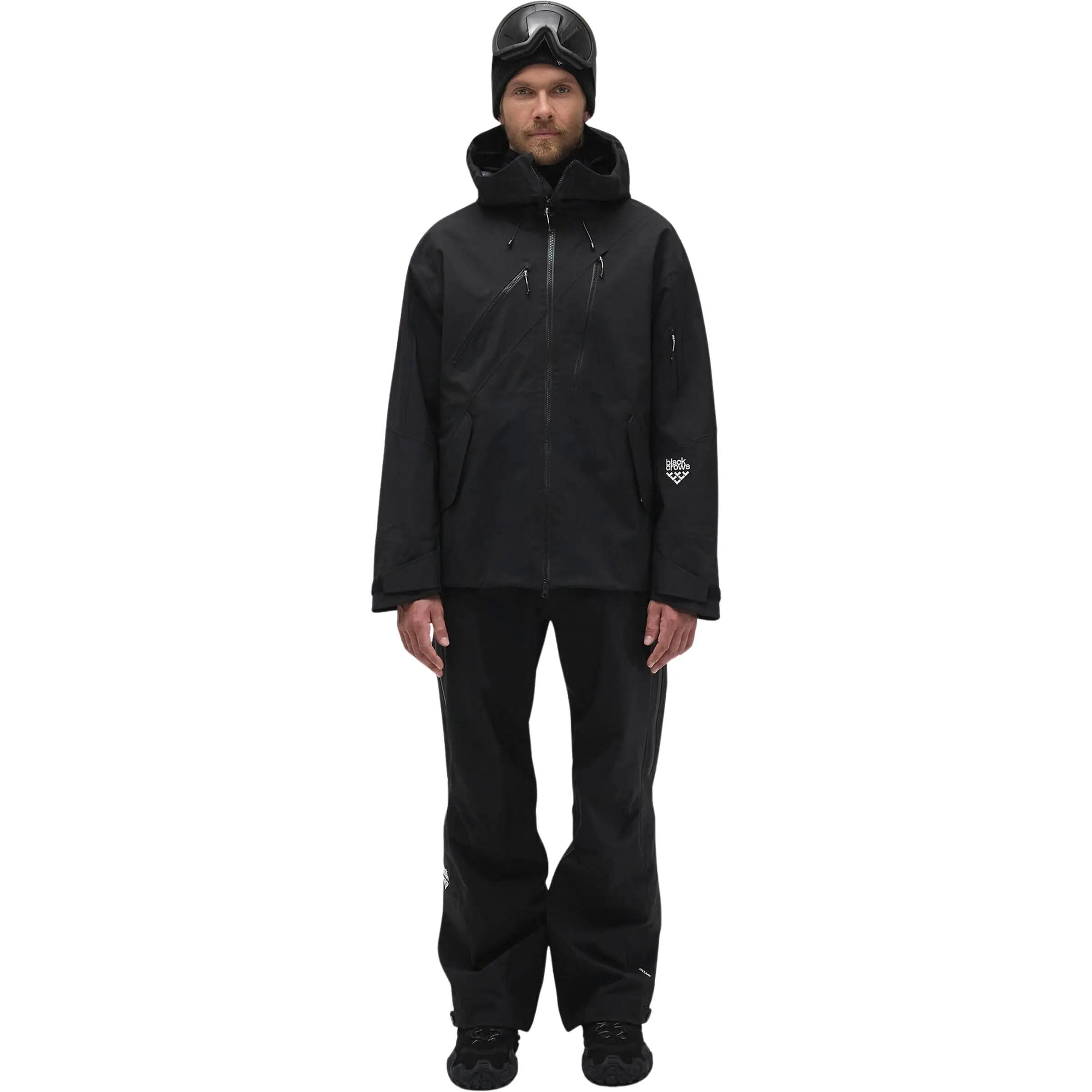 Chaqueta - Esquí freeride - Hombre - 3 capas - Stratus - Negro 2/4
