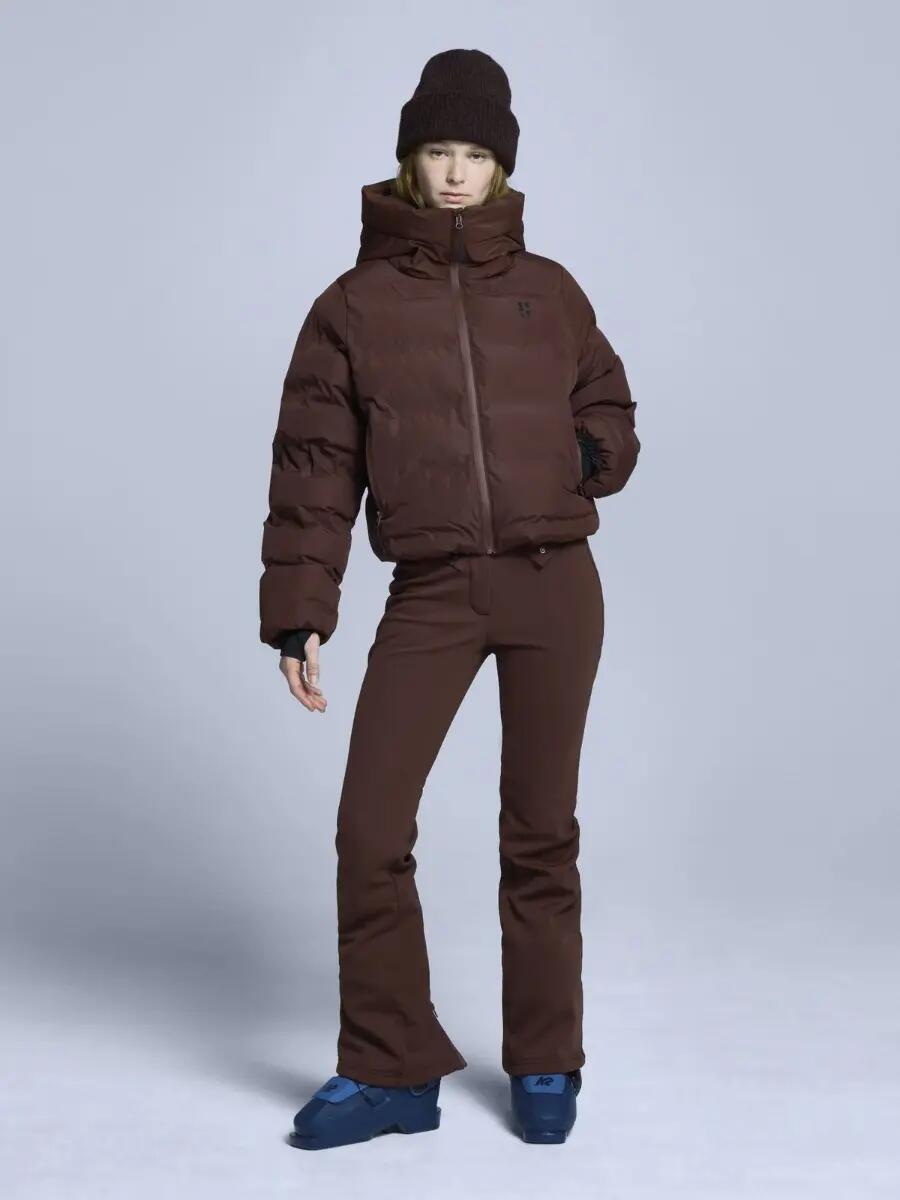 Skijacke Damen - Vorax - Schokobraun 2/7