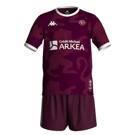 Ensemble Enfant Maillot et Short Domicile Union Bordeaux Bègles 2026/2027