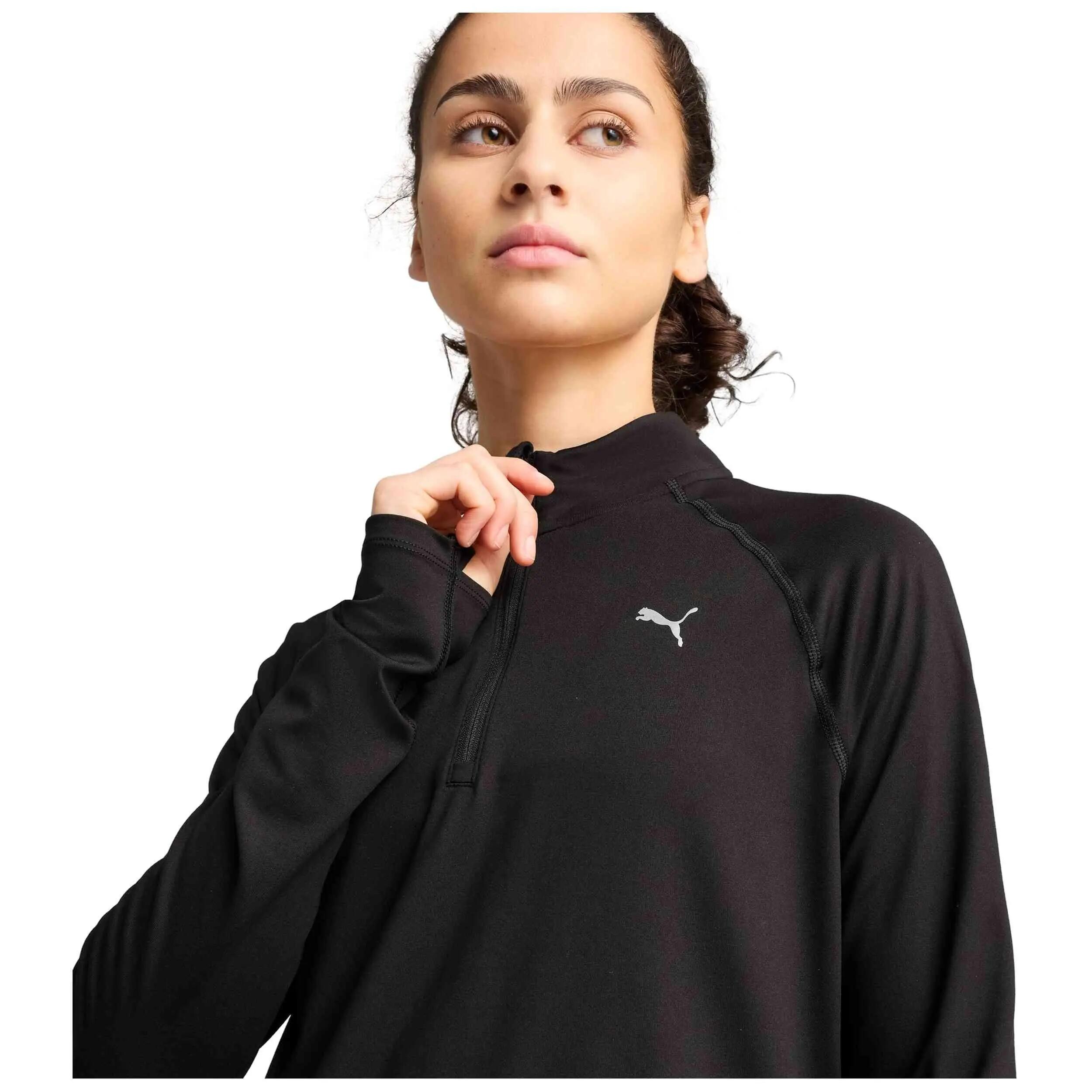 Camisola de manga comprida Puma modelo Run Velocity Cloudspun para mulheres 3/5
