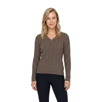 Pull col V femme Weatherbeeta New