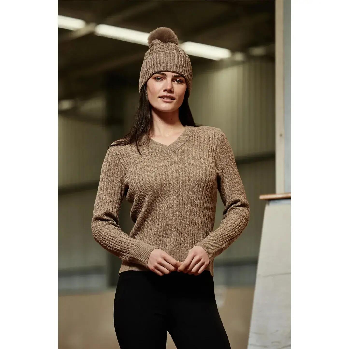 Damen V-Ausschnitt Pulli Weatherbeeta New 2/4