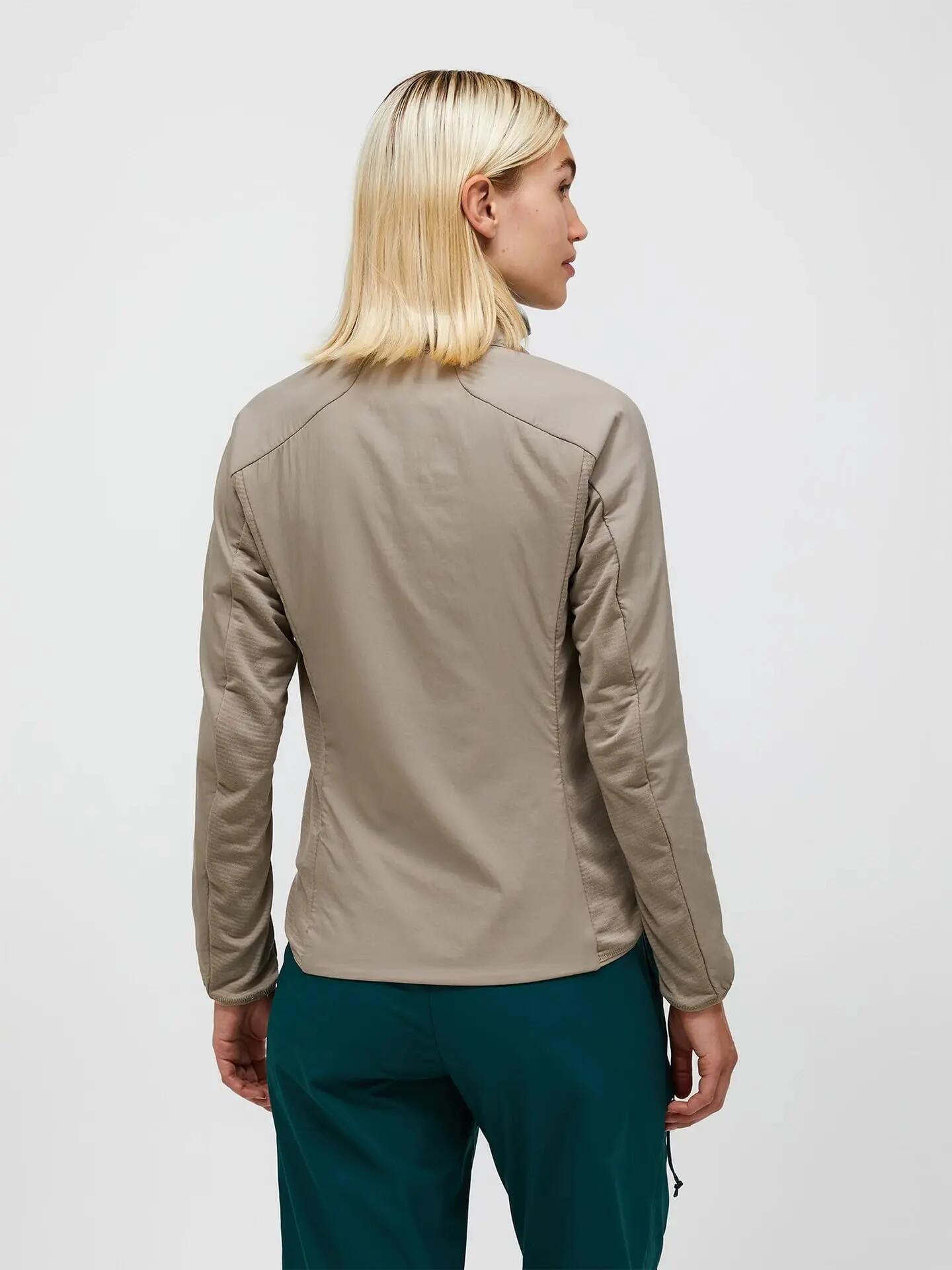 Damen - Outdoor - Jacke - leicht, hybrid - Freelight - Beige 4/4