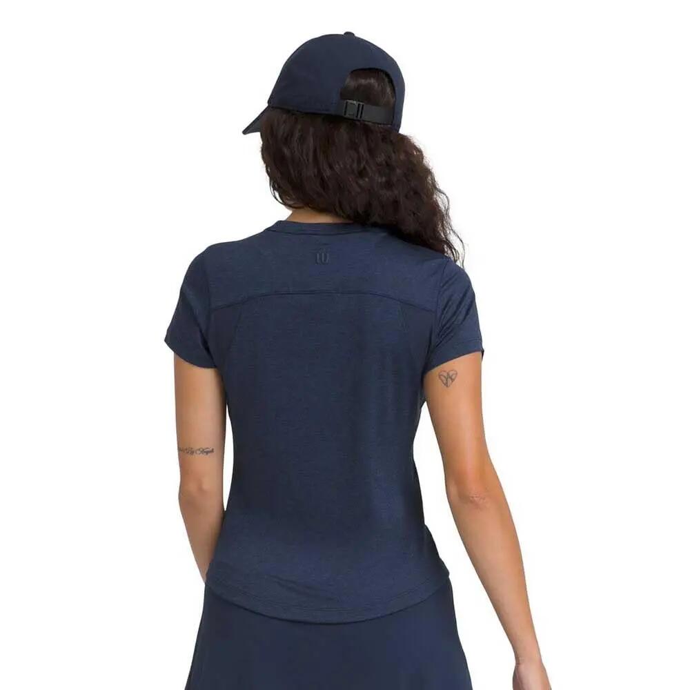 T-shirt - Tennis - Femme - Slim, UV - All Day - Bleu marine 2/4
