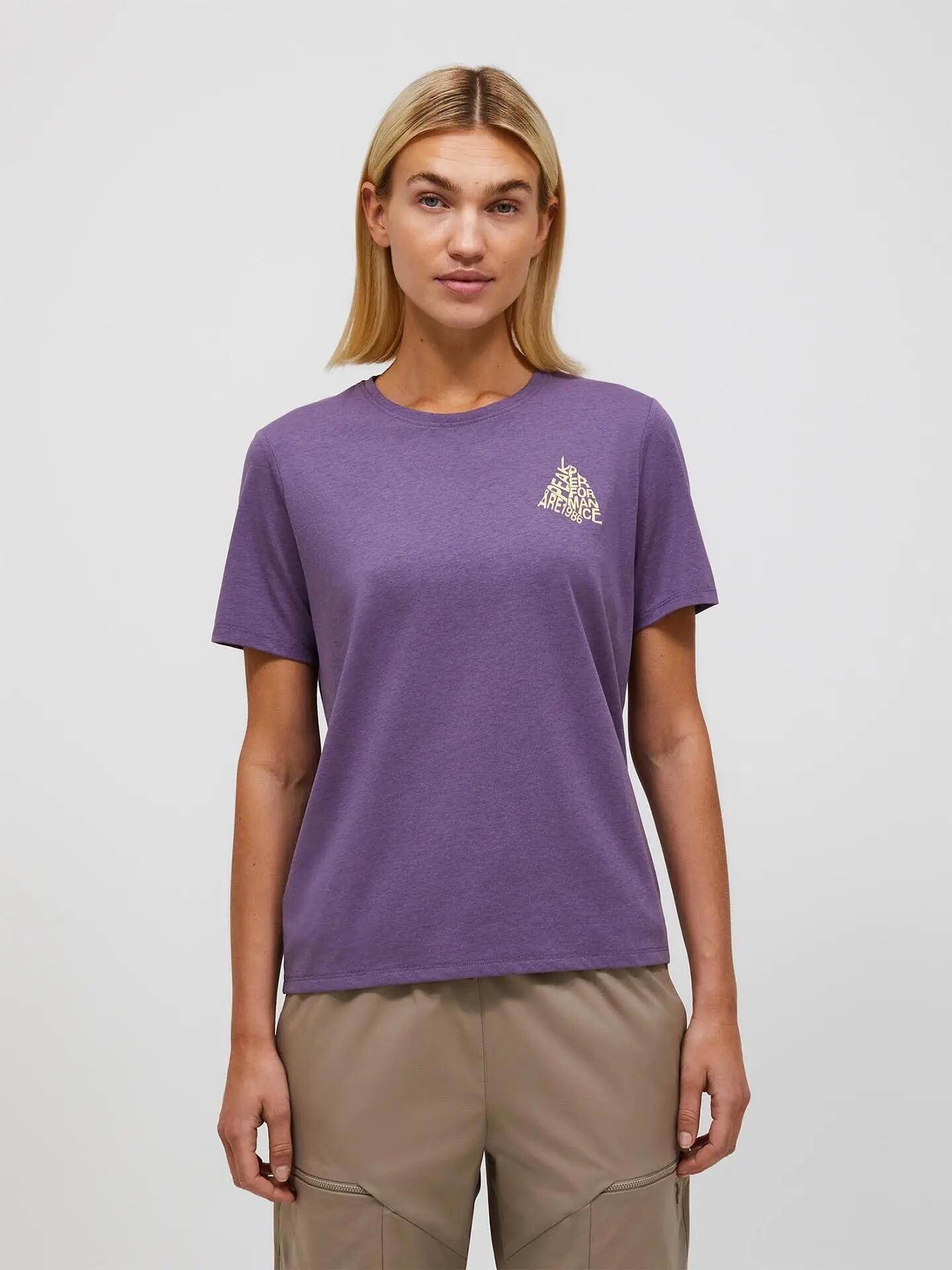 Damen - Sport - T-Shirt - Explore Graphic - Montana Grape 2/4