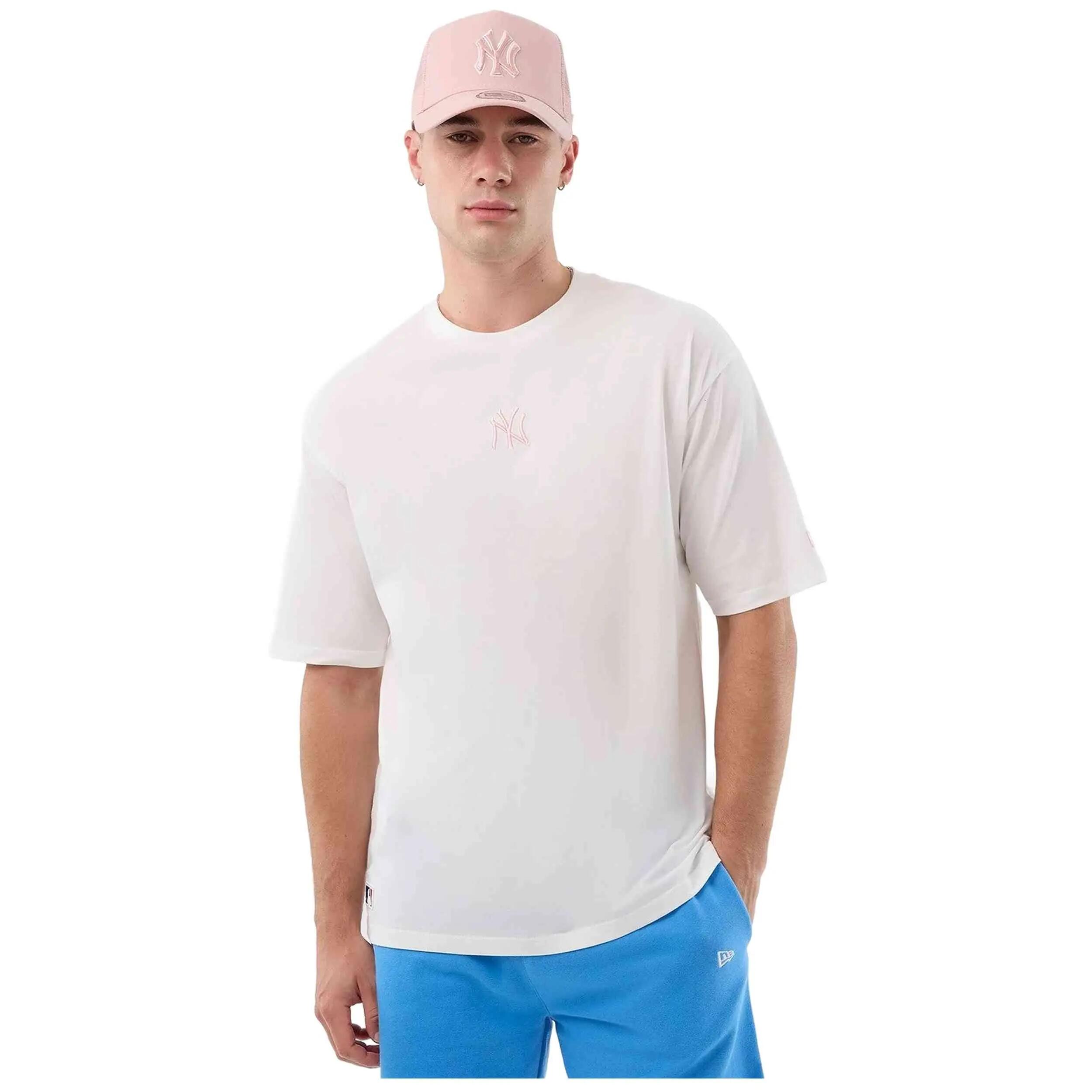 Kurzarmshirt New Era Modell New York Yankees MLB Midi Oversized für unisex 3/5