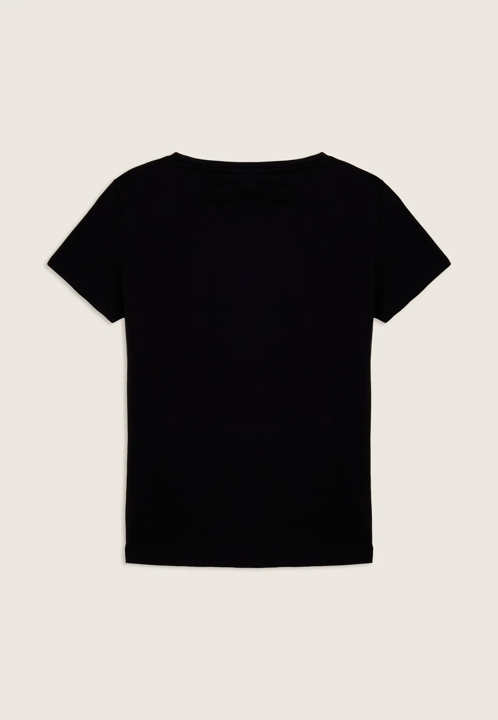 Camiseta regular fit Freddy Training con purpurina en el pecho 2/3