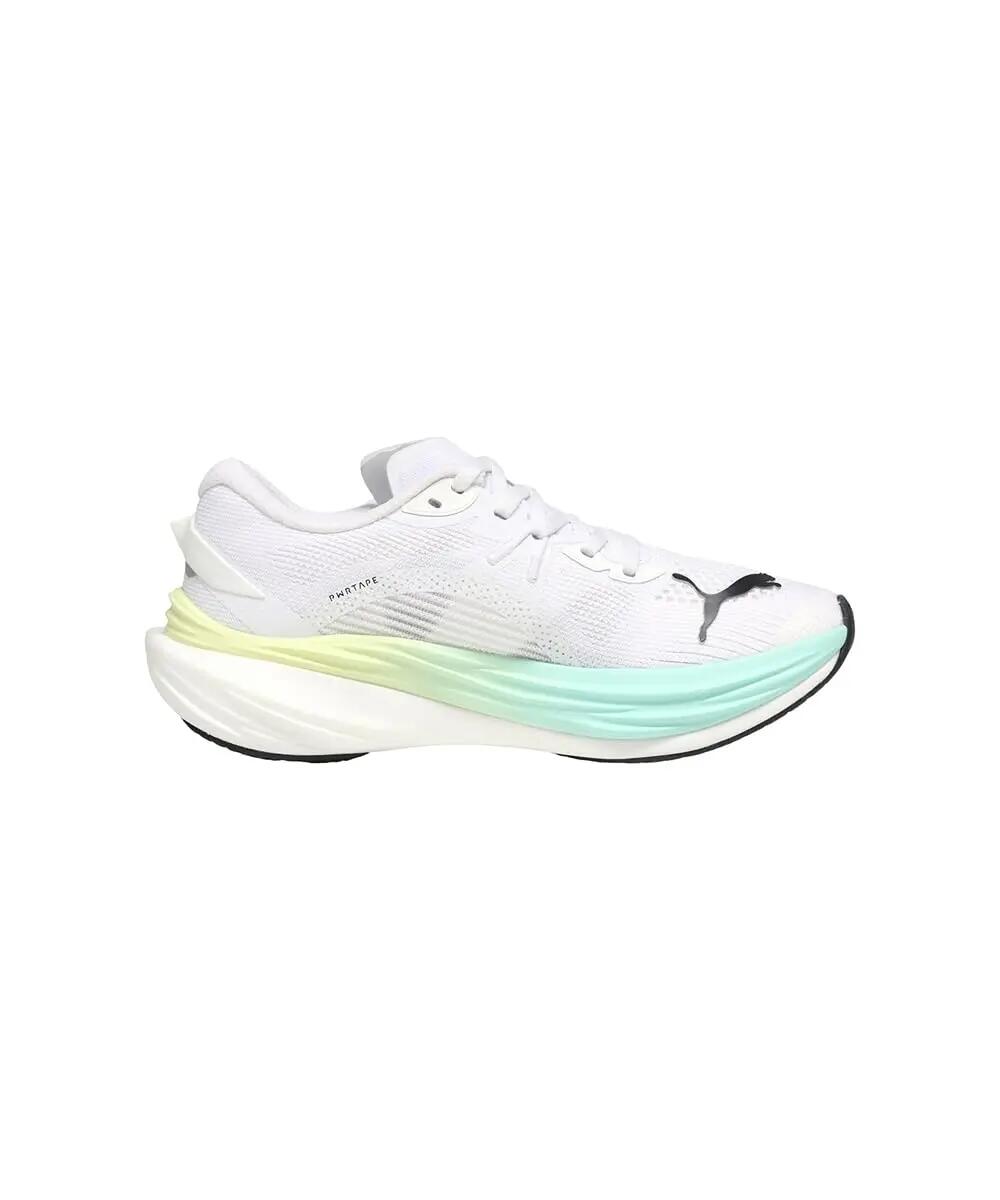 Zapatillas running mujer - Deviate NITRO 3 - blanco 3/4