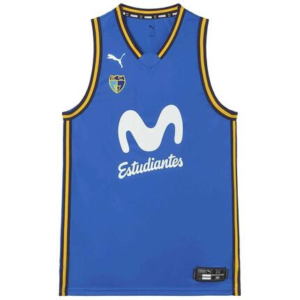 Maillot de basket Puma modèle Estudiantes Home Jr pour unisexe enfants