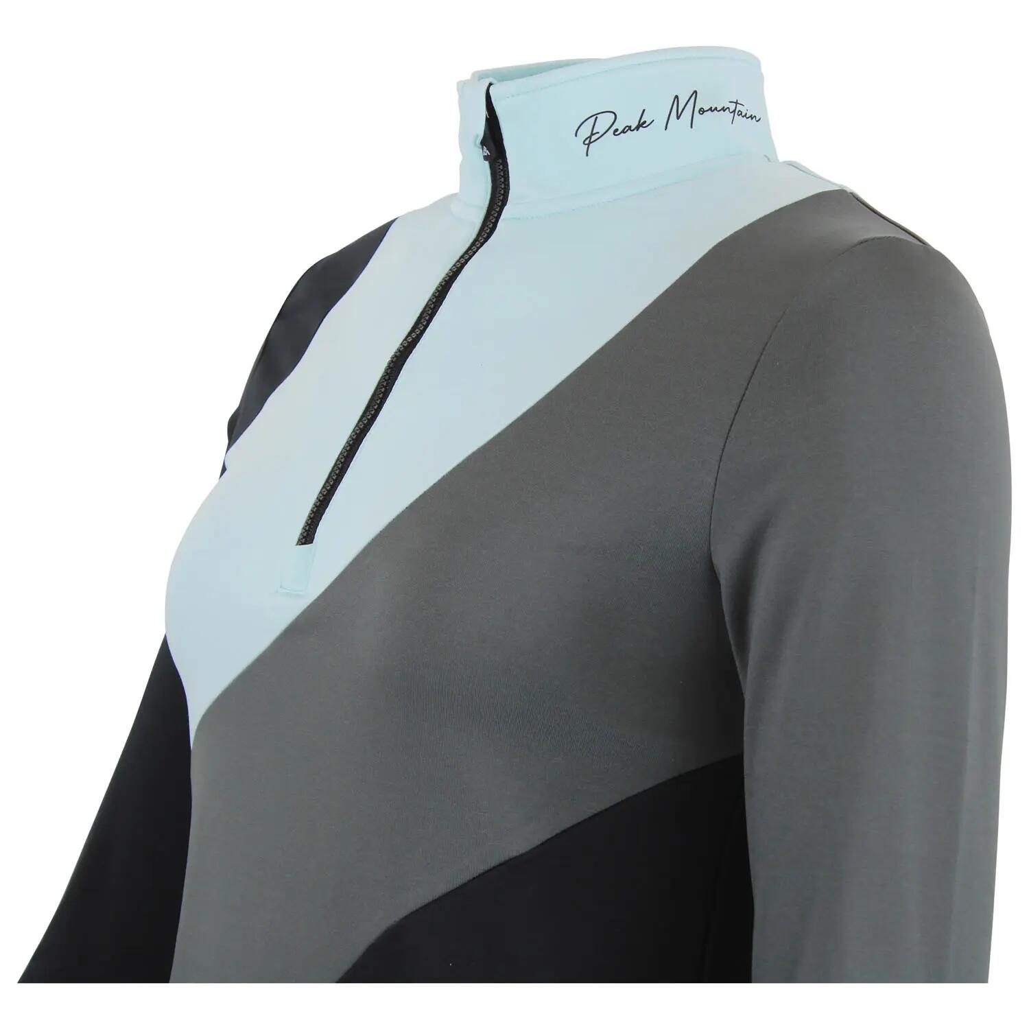 Sous maillot zippée à manches longues femme Peak Mountain Aramis 4/4