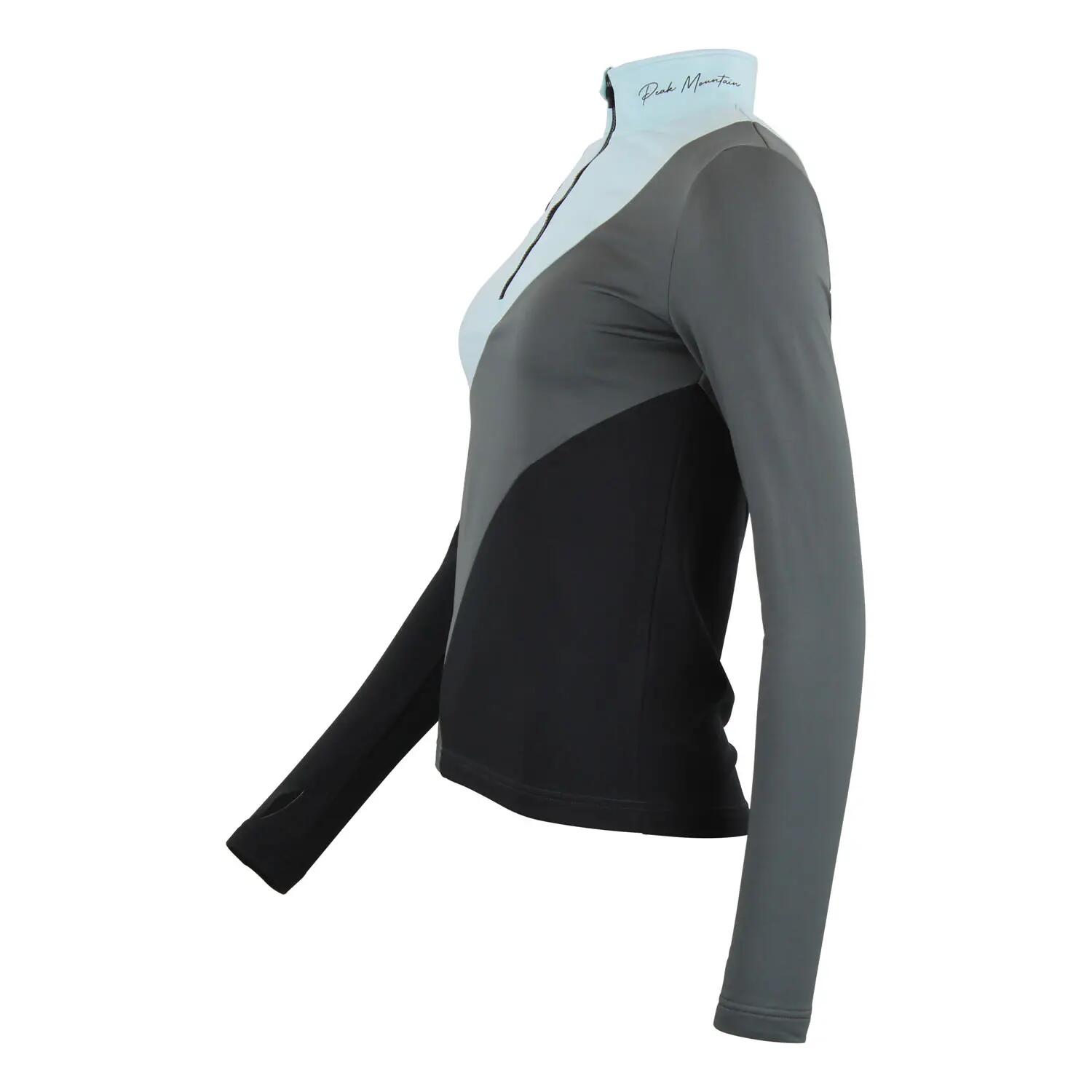 Sous maillot zippée à manches longues femme Peak Mountain Aramis 3/4