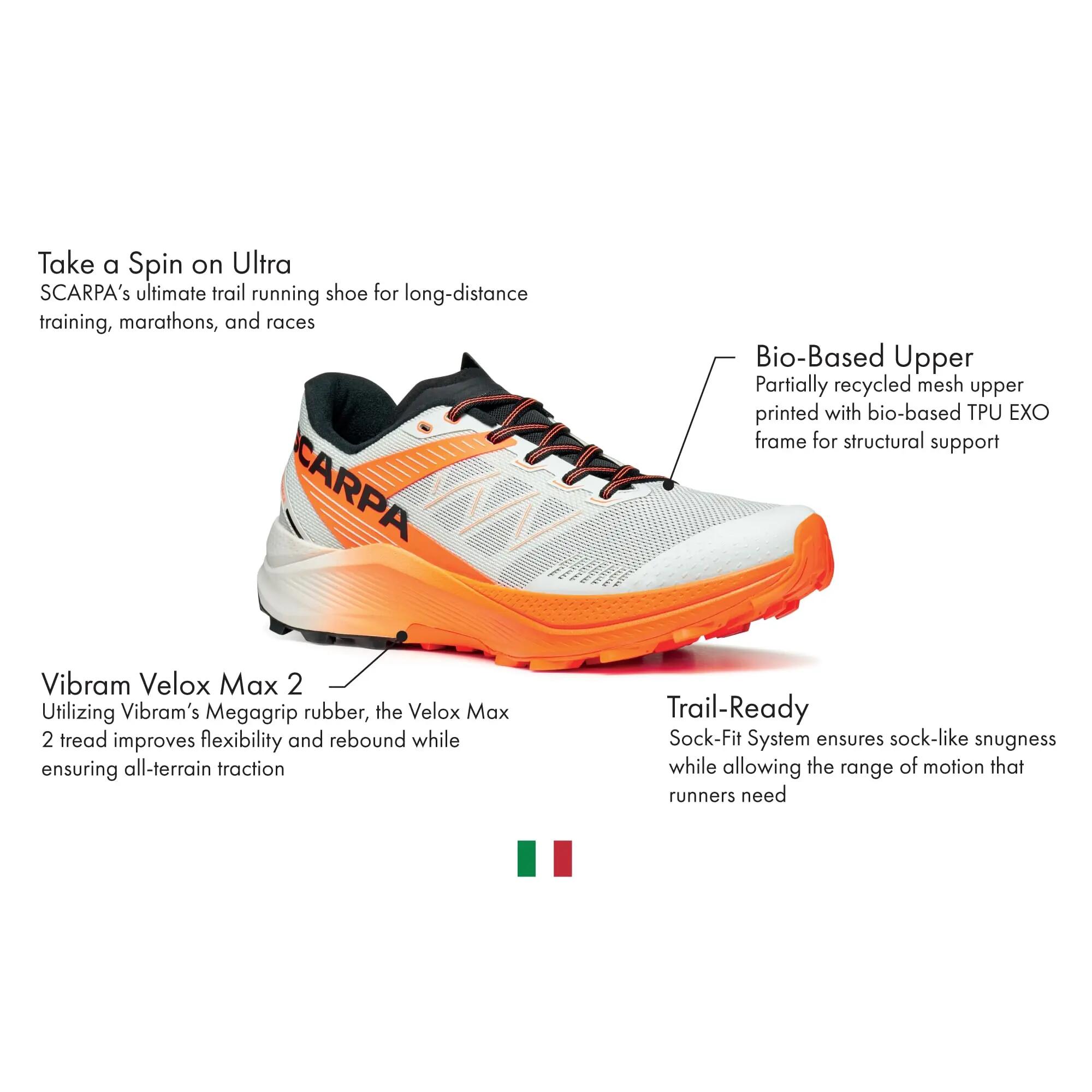 Damen - Trailrunning - Schuhe - SCARPA Spin Ultra 2 W - Orange 4/4