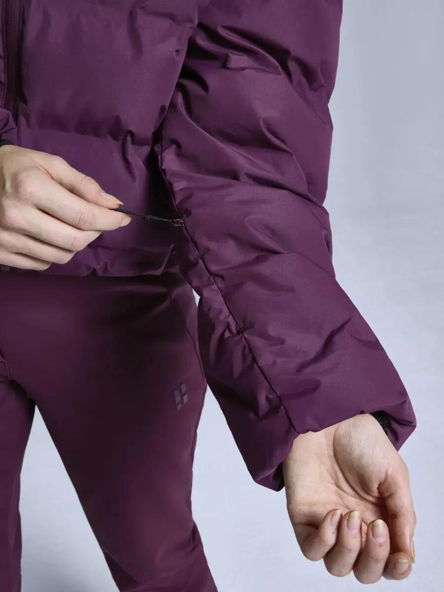 Skijacke Damen - Vorax - Bordeauxrot 2/7