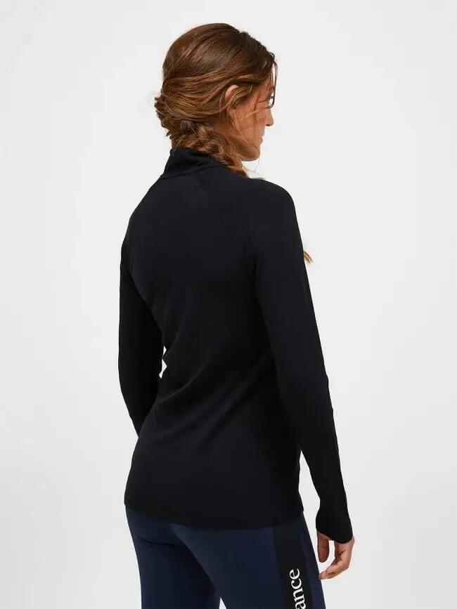 Damen - Wintersport - Baselayer - Magic Half Zip - Schwarz 4/4