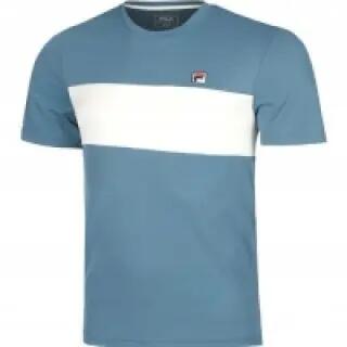 T-shirt - Sport - Homme - Manches courtes, col rond - Bosse - Bleu/Blanc