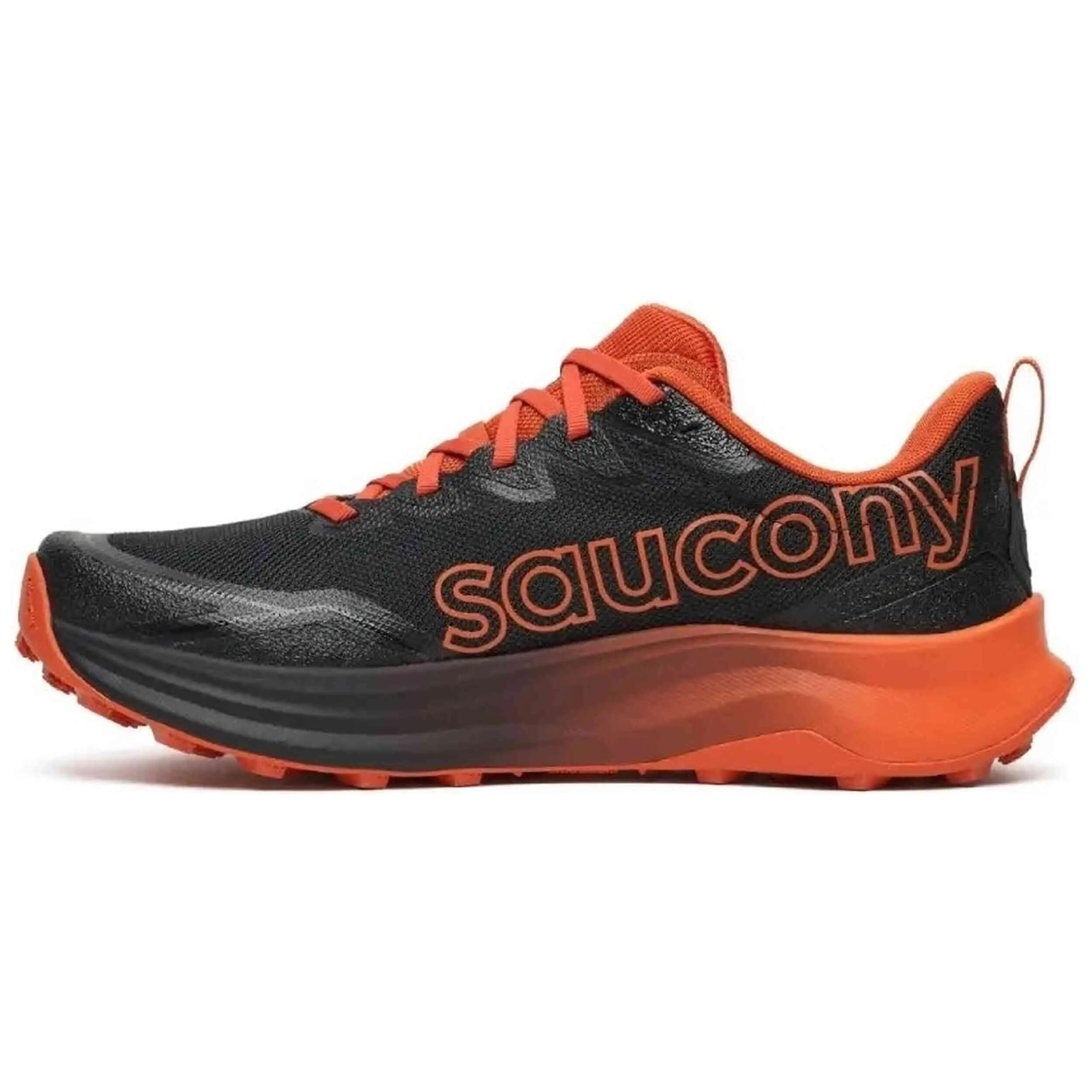 Zapatillas de running Saucony modelo Peregrine 16 "Naranja" para hombre 2/5