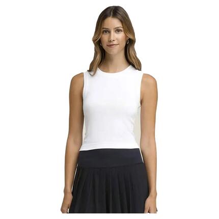 Débardeur - Sport - Femme - Sans coutures - Blanc