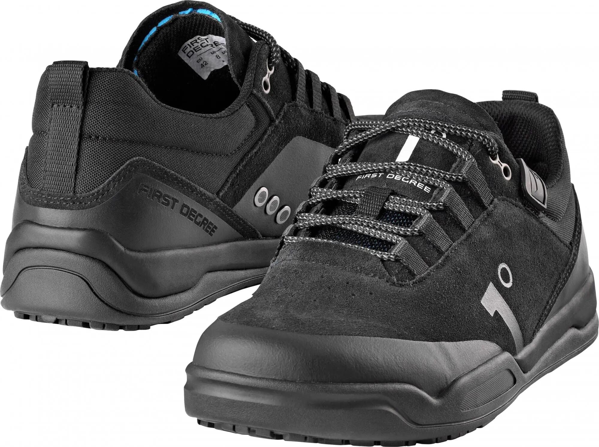 Chaussures - vélo - adultes - daim - Flite - noir 4/4