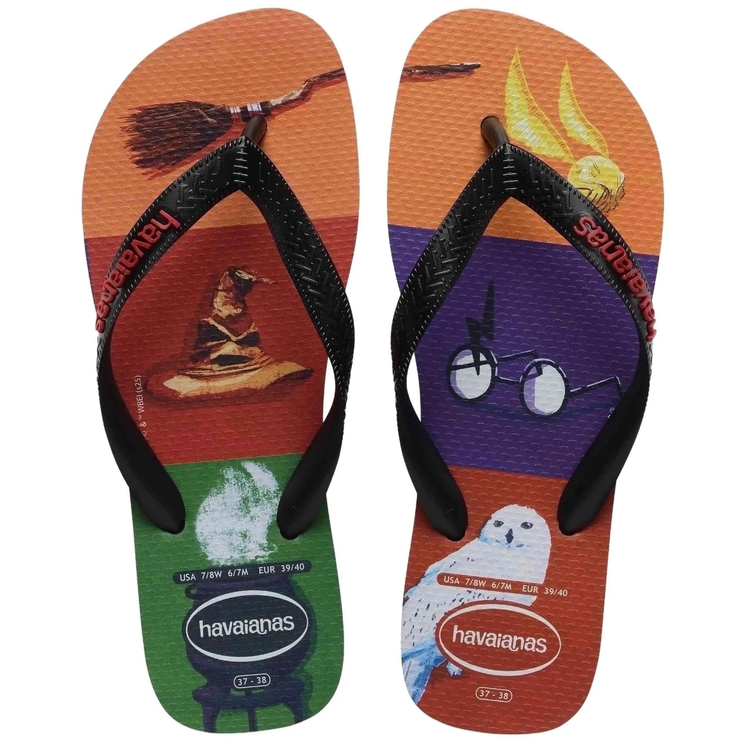 Chinelos Havaianas modelo Top Harry Potter para unissex 4/5