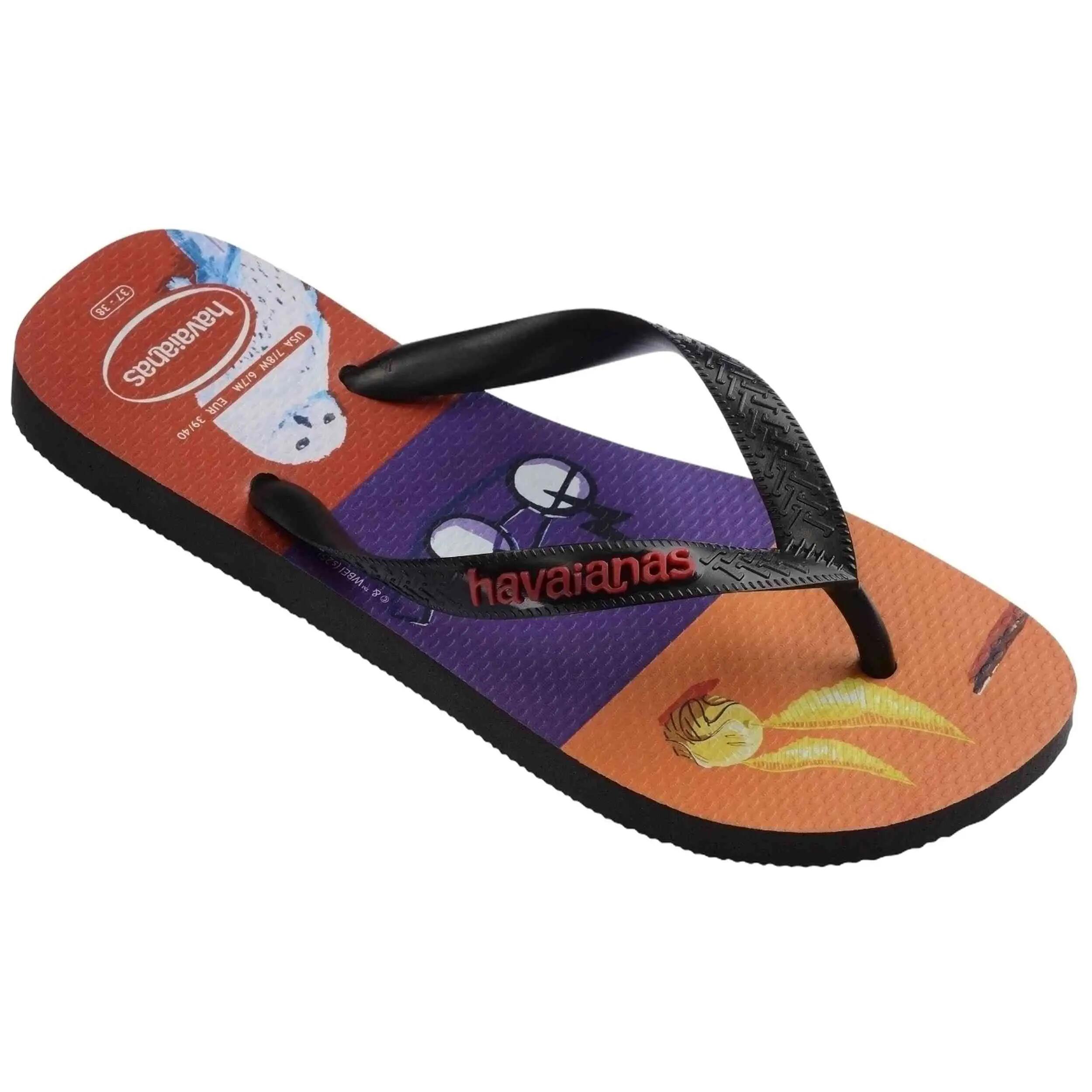 Chinelos Havaianas modelo Top Harry Potter para unissex 2/5