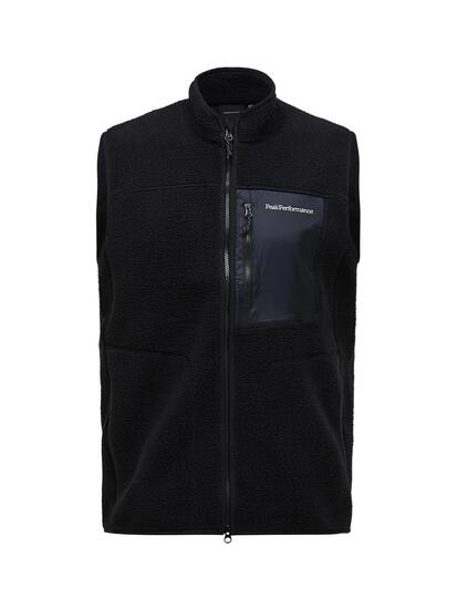Gilet - Sportswear - Homme - Polaire sans manches - NatureRush Pile - Noir