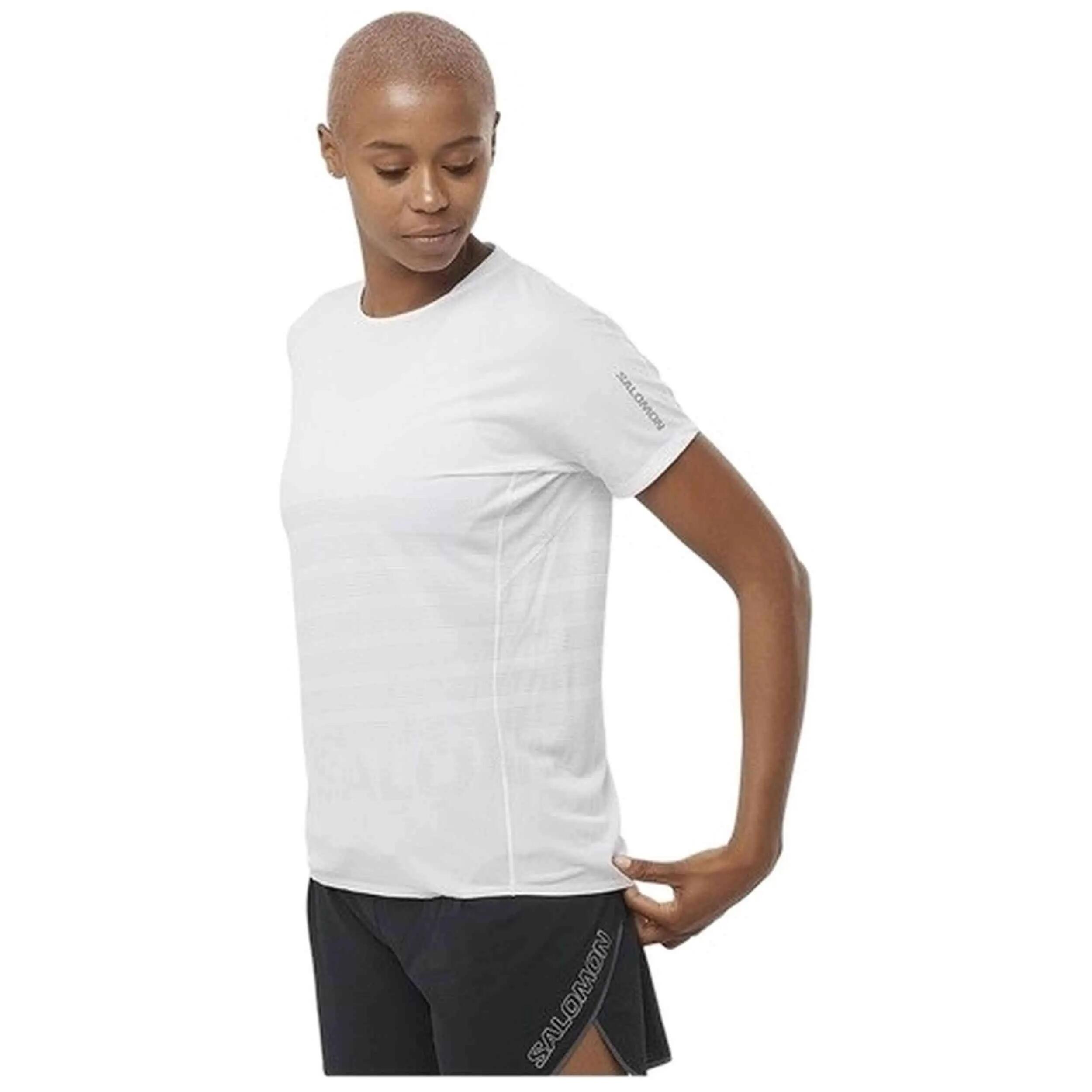 Kurzarmshirt Salomon Modell Sense Aero für frauen 3/4