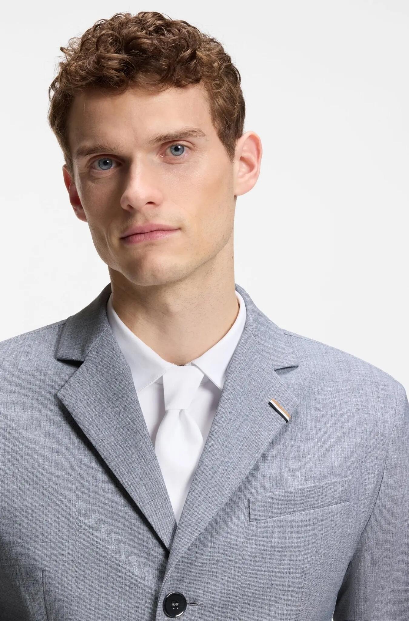Boss Equestrian Adrian Show Jacket Wedstrijdjasje Heren Grijs - 5/7