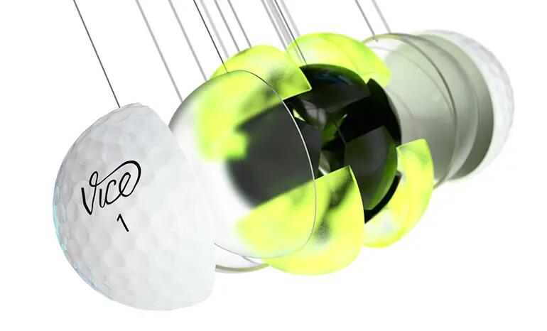 Vice Pro Plus - Golfballen lakeballs 25 stuks - Wit 3/3