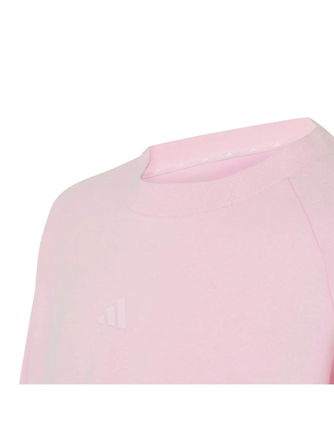 Pull-overs en molleton pour fille Adidas Sweet Rose. 3/6