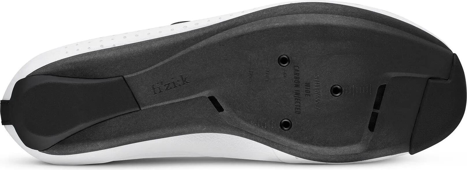 Fizik Overcurve R4 Wide witte racefietsschoenen 3/7