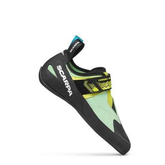 Damen - Kletterschuhe - SCARPA Origin VS W - Grün/Gelb