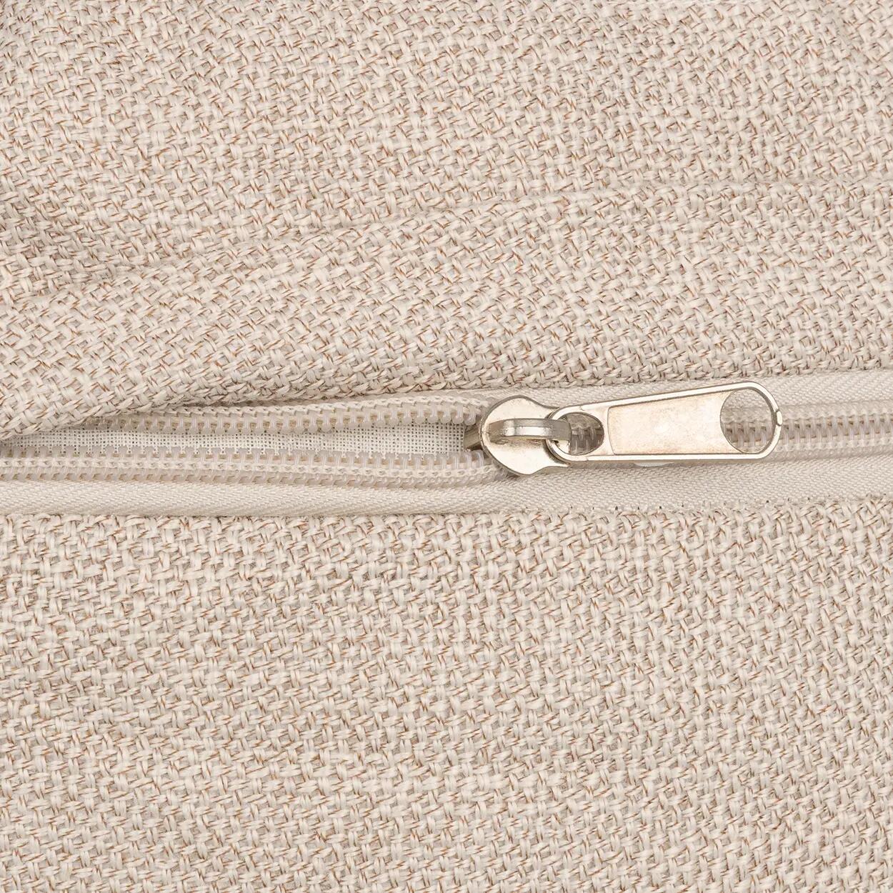 Bolster de yoga - Coussin de yoga - Jute Crème - 60 x 20 cm 3/4