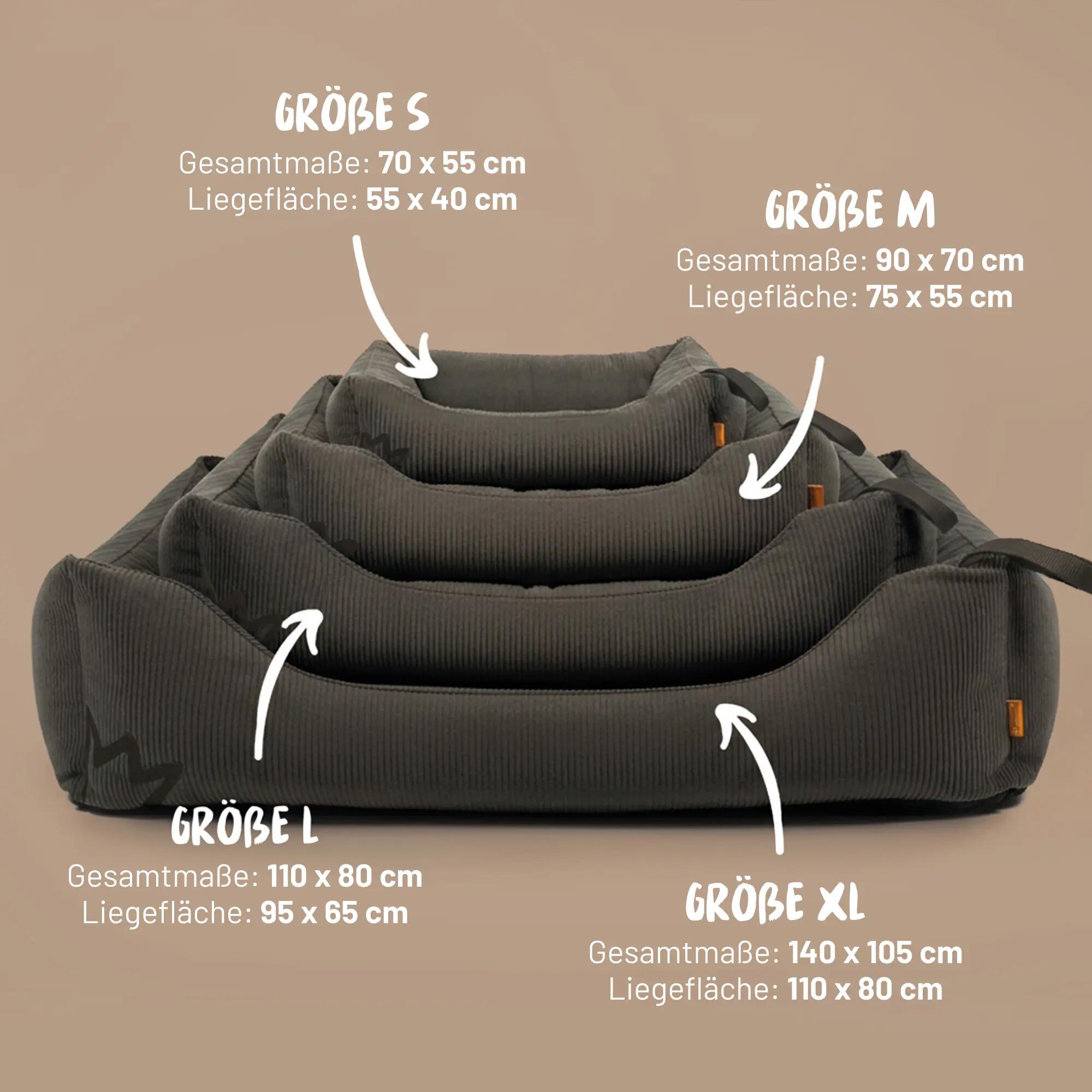 Letto Ortopedico per Cani – Memory Foam, Robusto e Sfoderabile 7/8