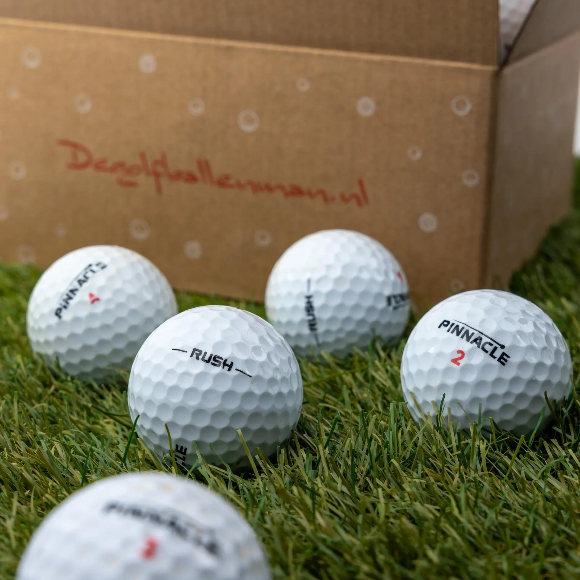 Golfballen lakeballs - 25 stuks - wit - Pinnacle Rush 2/5