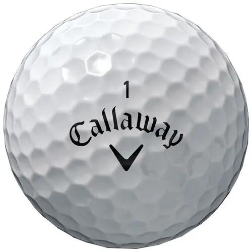 Golfballen lakeballs - 25 stuks - wit - Callaway Chrome Soft 5/5