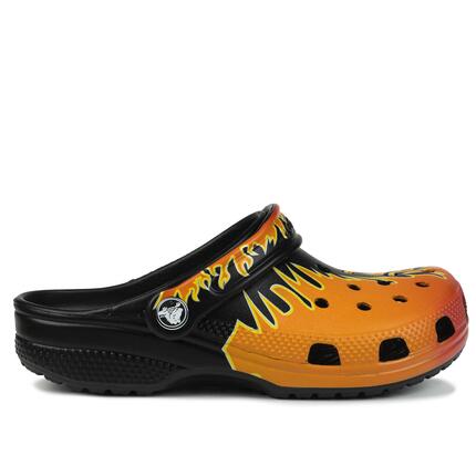 Klapki chodaki dziecięce Crocs CLASSIC FLAMES CLOG K