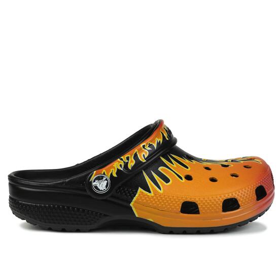 Klapki chodaki dziecięce Crocs CLASSIC FLAMES CLOG K