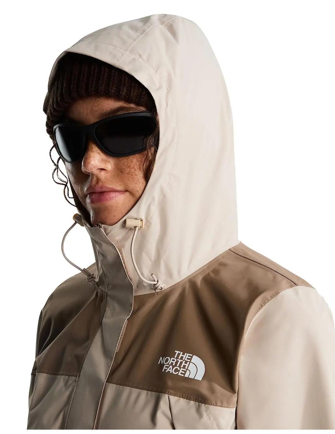 Jacke für Frauen The North Face Antora Beige. 5/7