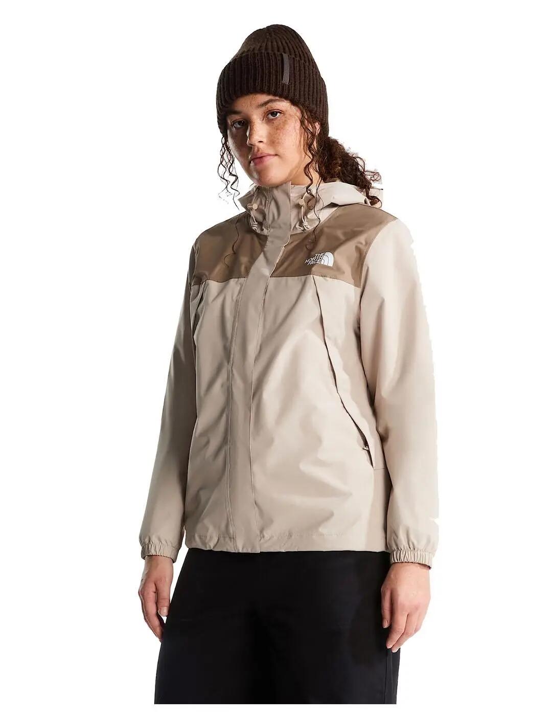 Jacke für Frauen The North Face Antora Beige. 3/7