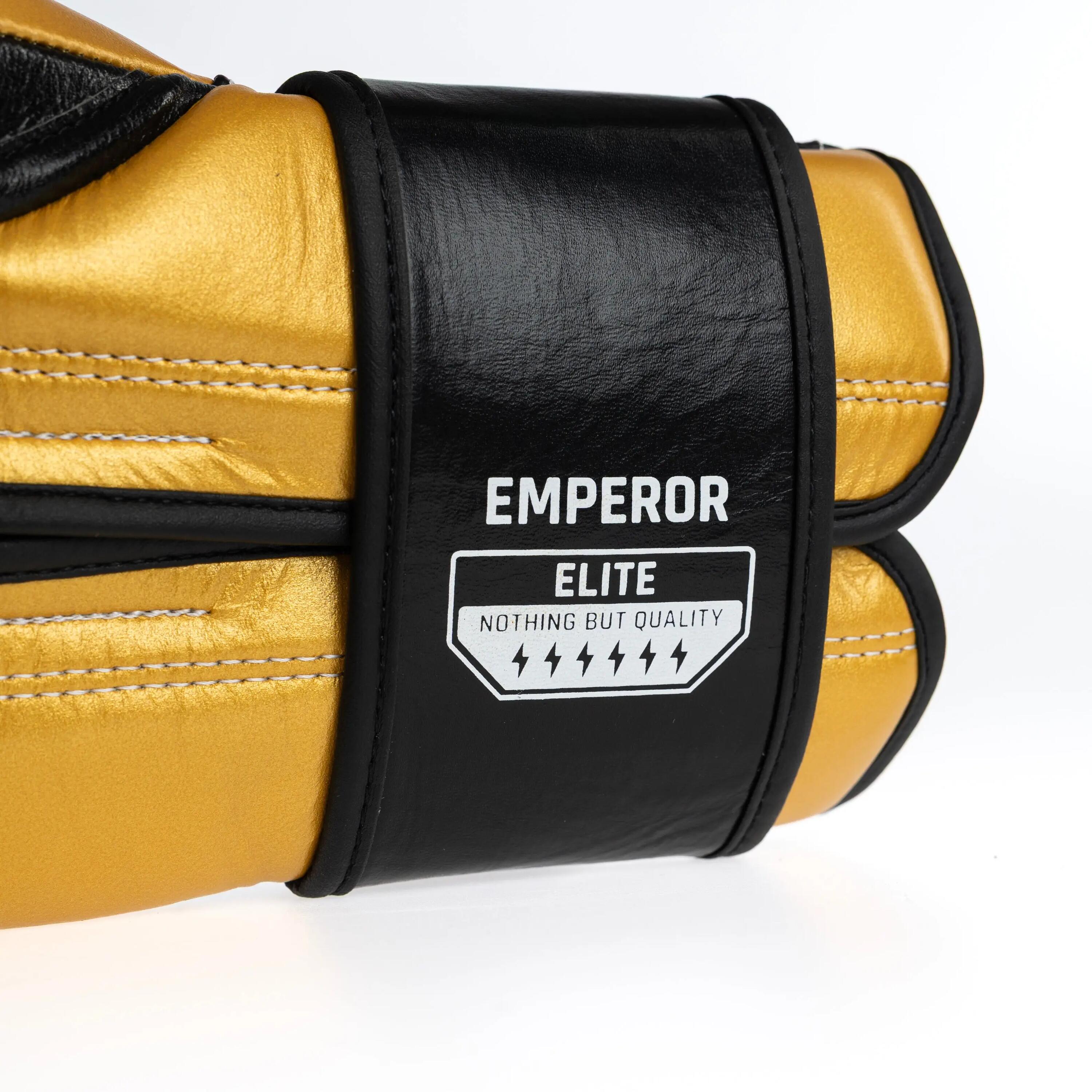 StormCloud Rękawice Bokserskie Emperor Złote 14 oz 6/7