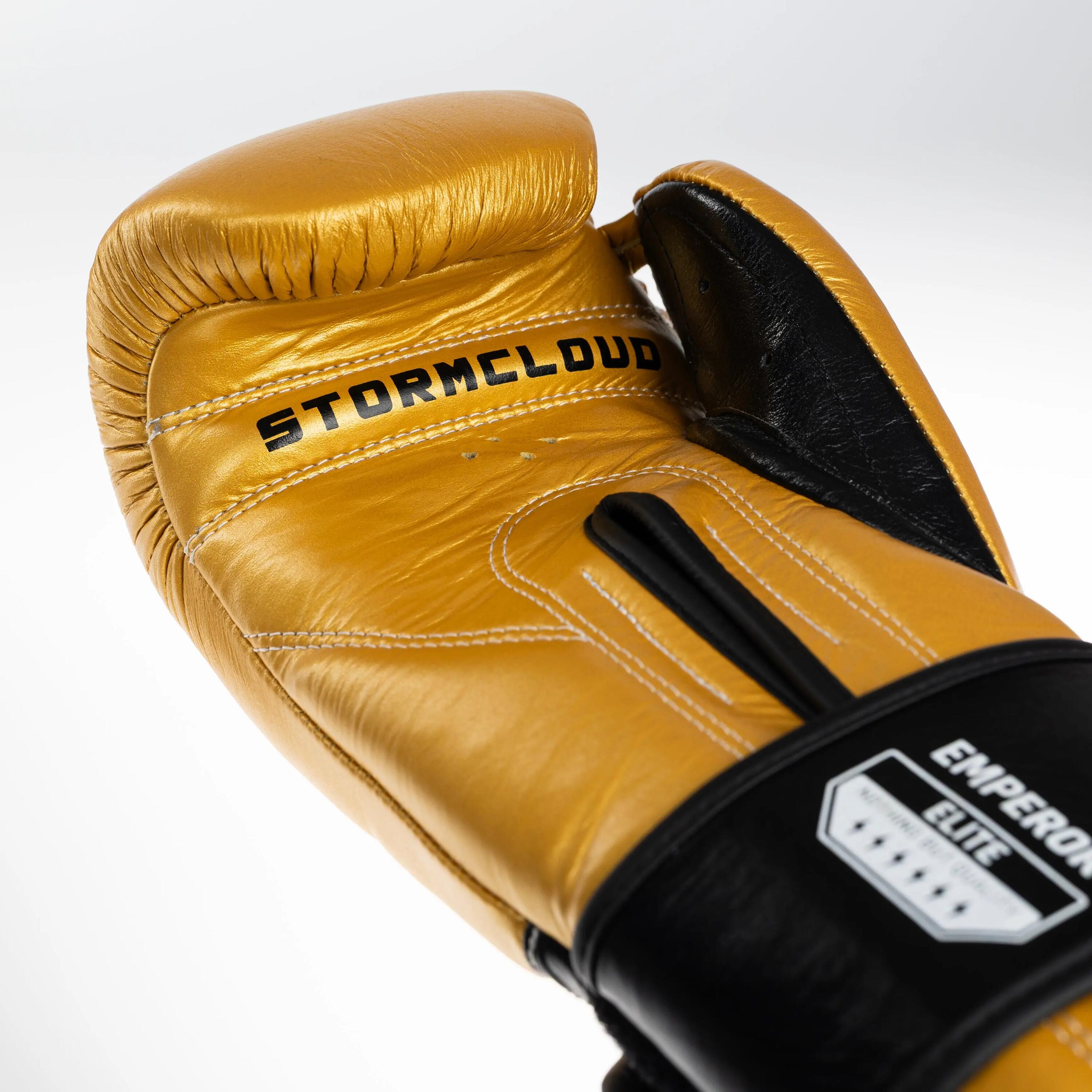 StormCloud Rękawice Bokserskie Emperor Złote 14 oz 5/7
