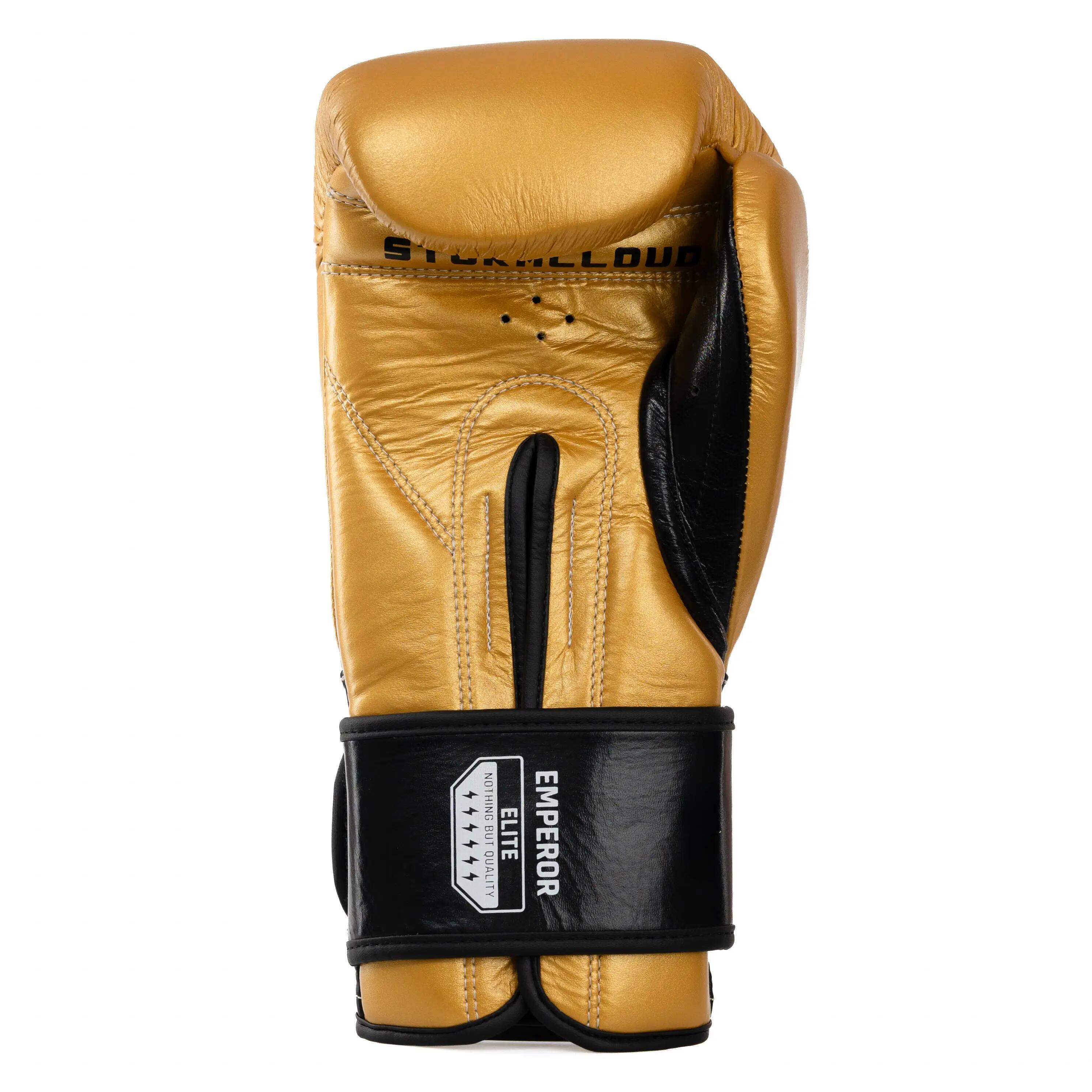 StormCloud Rękawice Bokserskie Emperor Złote 14 oz 4/7