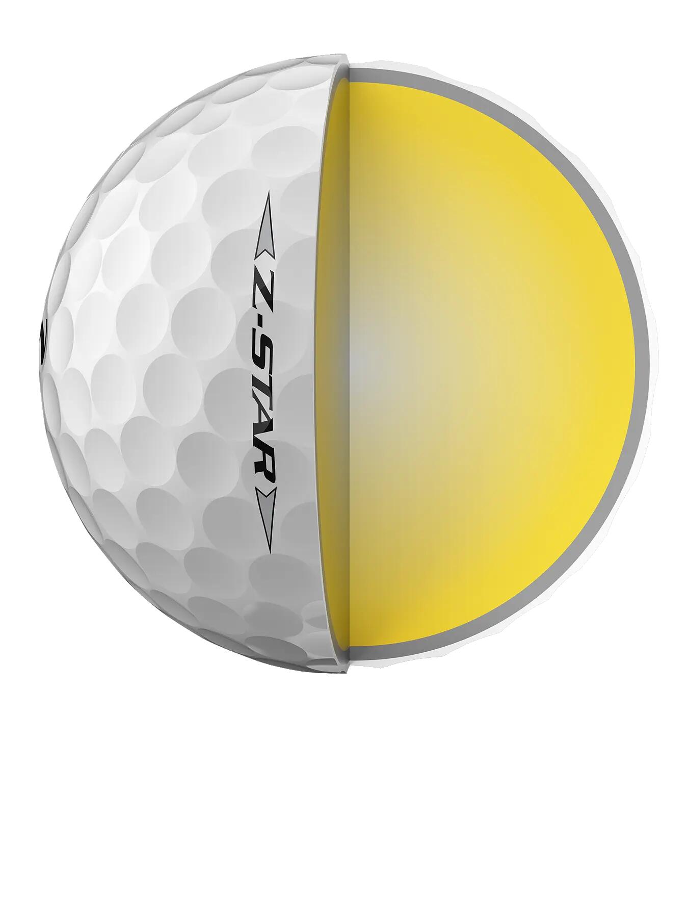 Golfballen lakeballs - 25 stuks - wit - Srixon Z-Star 3/5