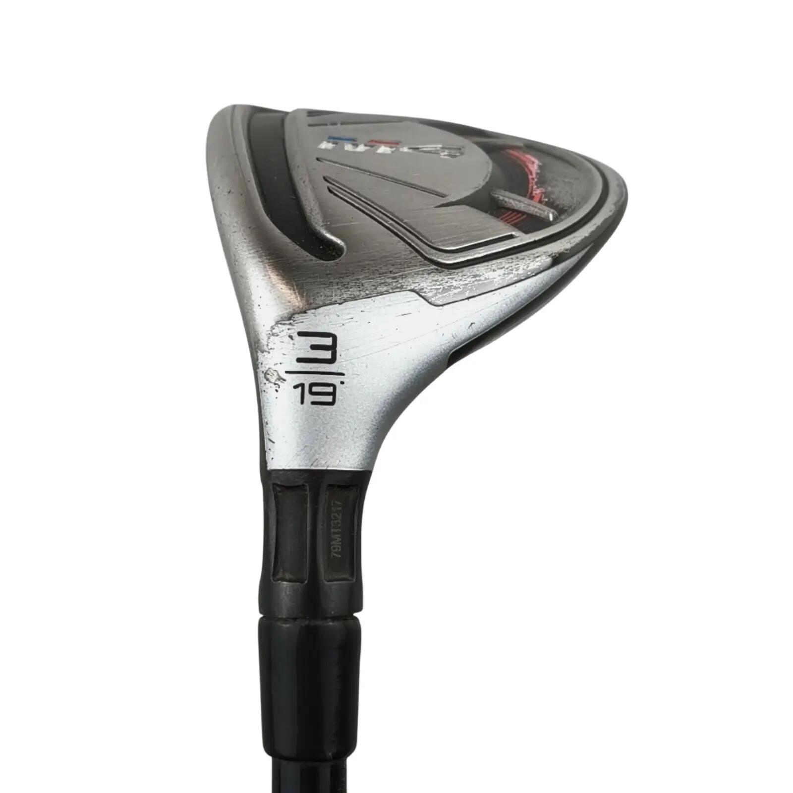 Linkshandig TaylorMade M4 2018 Hybrid / Flex Stiff / #3/19 3/6