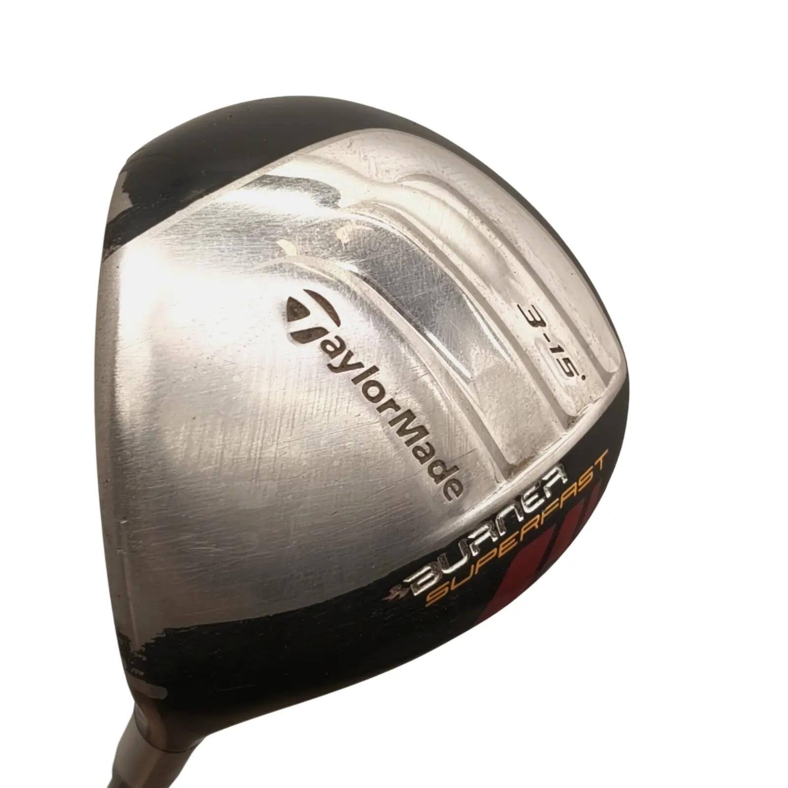Left TaylorMade Burner Superfast Fairway Wood / Flex Regular / #3/15 1/6