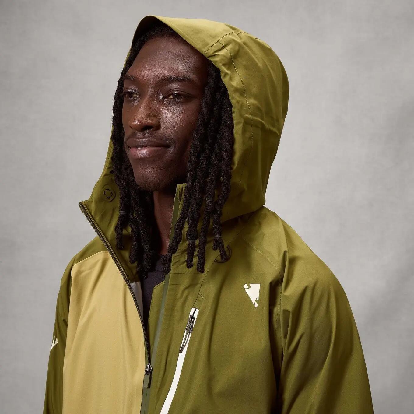 Giacca Endura AllTrack Rout Waterproof verde da uomo 5/7