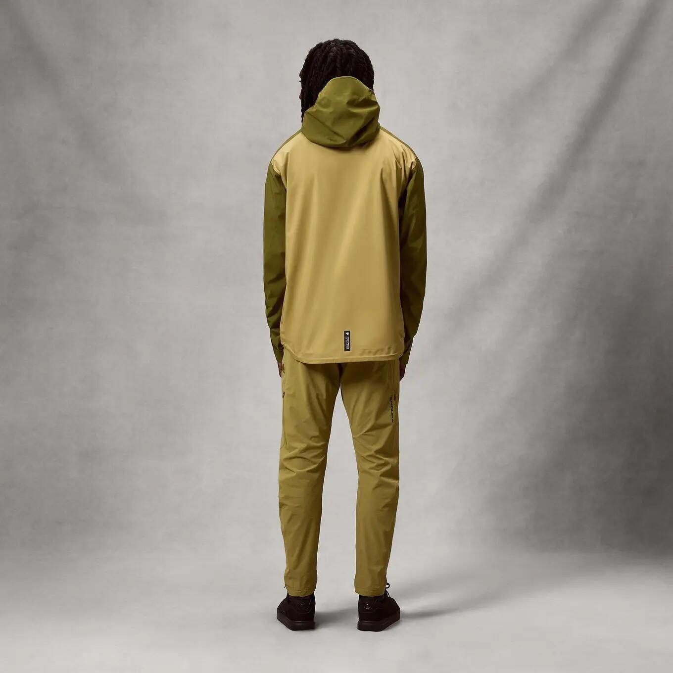 Giacca Endura AllTrack Rout Waterproof verde da uomo 4/7