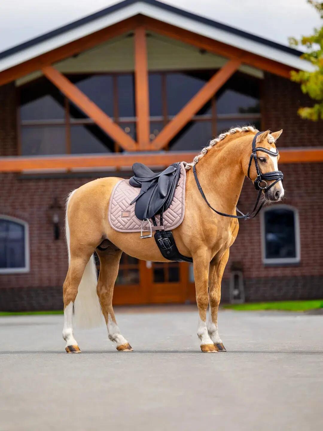 Tapis de selle Modern Midsummer Blush DRESSAGE - Equestrian Stockholm 3/5
