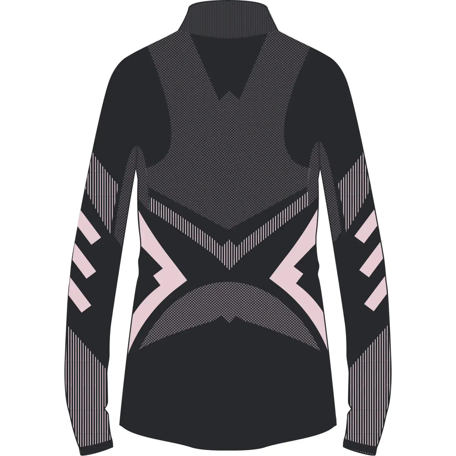 Koszulka z długim rękawem damska 1/2 zip Kari Traa Faith 2/6